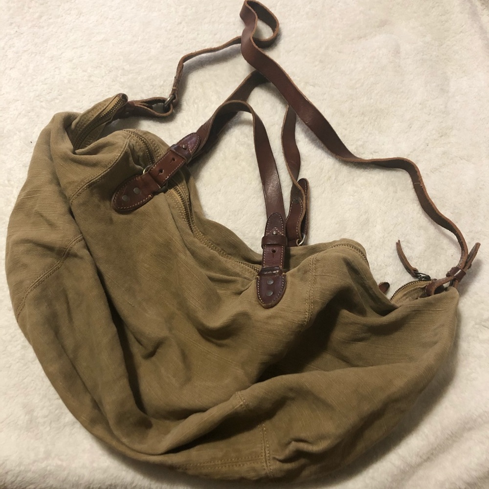RARE Rugby by Ralph Lauren convertible hobo.